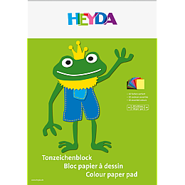 Набор цветной бумаги Heyda А3 10 листов 130 г/м2 10 цветов 2047123