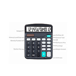 Настільний електронний калькулятор Keenly KK-837-12