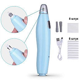 Перезаряжаємий автоматичний ластик Tenwin зі змінними гумками 5 мм та 2,3 мм