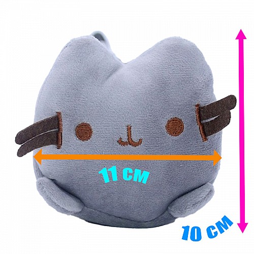 Пенал 2Life косметичка детский Pusheen cat 23х13 см Серый (v-12159)