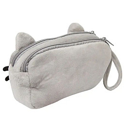 Пенал-сумка Pusheen cat 19х11 см Сірий (n-12158)