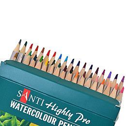 Набір акварельних олівців Santi Highly Pro 36 шт (742387)
