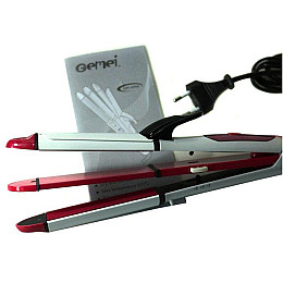 Плойка-утюжок Gemei GM-2966 Білий (hub_np2_1079)