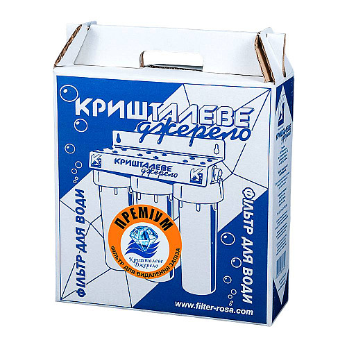 Проточный фильтр Кришталеве Джерело Премиум для удаления железа (КДЖ)