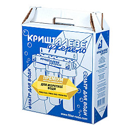 Проточный фильтр Кришталеве Джерело Премиум для жесткой воды (КДЖВ)