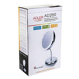 Зеркало косметическое Adler AD 2159 15 см Хром