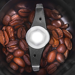 Кофемолка Adler AD 443 Сірий