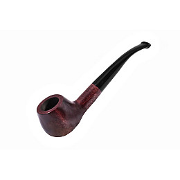 Трубка Brog 2 x 3 см Чорна з коричневим (40 BR)