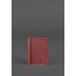 Женская кожаная обложка для водительских прав BlankNote 4.0 Бордовая (BN-KK-4-vin)