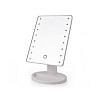 Настільне дзеркало з підсвіткою 16 LED Mirror Біле