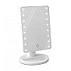 Настільне дзеркало з підсвіткою 16 LED Mirror Біле