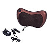Масажер SUNROZ Neck Massager Pillow масажна подушка для області ши та голови Коричневий (SUN1304_2)