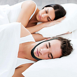 Повязка на голову ANNEK лечение от храпа Черный (AN1049)