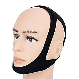 Повязка от храпа ANNEK на голову Черный (AN1048)