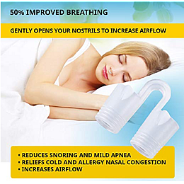 Клипса от храпа ANNEK 4 размера Белый (AN1035)