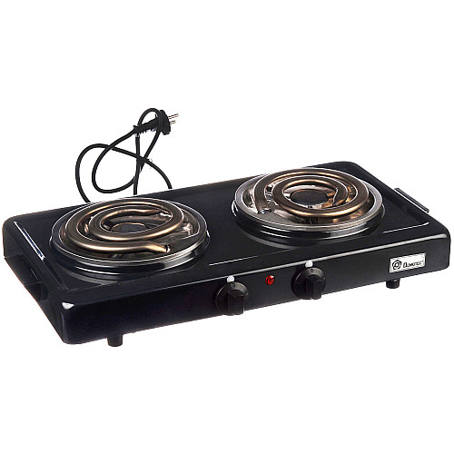 Электроплита настольная Domotec MS-5532 2x1000W Black (np2_00196)