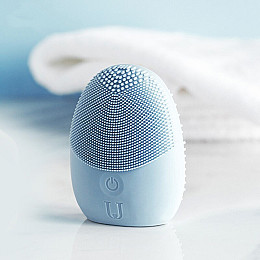 Массажер щетка для чистки лица Xiaomi JORDAN & JUDY Face Cleaning NV0001 (Голубой)
