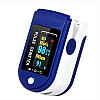 Пульсоксиметр Fingertip Pulse Oximeter LK-88 1 шт Cине-белый (0274)