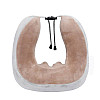Массажная подушка для шеи U-Shaped Massage Pillow Silver Brown (kz031-hbr)