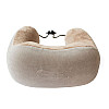 Массажная подушка для шеи U-Shaped Massage Pillow Silver Brown (kz031-hbr)