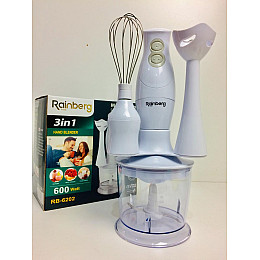 Блендер занурювальний Rainberg RB-6202 Білий