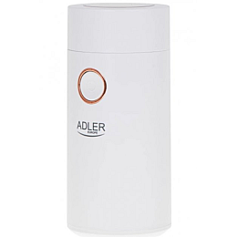 Електрична кавомолка Adler AD 4446 біле золото