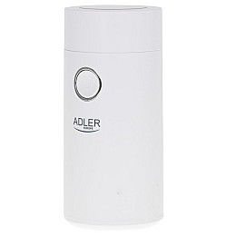 Роторна кавомолка Adler AD 4446 білий сріблястий 150 Вт Білий