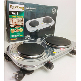 Електроплита двоконфоркова Rainberg RB-007