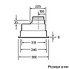 Витяжка Bosch DHL555BL Хром