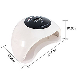 Лампа для манікюру SalonHome T-SO30679 T5 72W LED/UV Nail Lamp