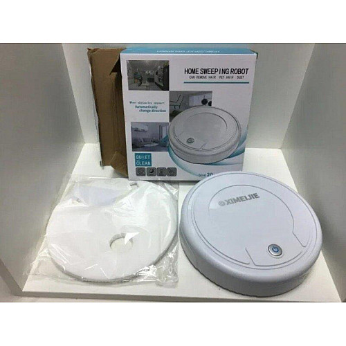 Робот пылесос аккумуляторный для влажной уборки Ximeijie CLEAN AQUA Белый (2497_50586_3213)