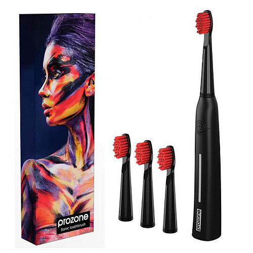 Звуковая зубная щетка ProZone JOKER ElasticRed Черный