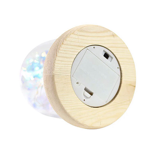 Роза в колбе 24К Lesko KY-1125 Теплий світ з LED підсвіткою