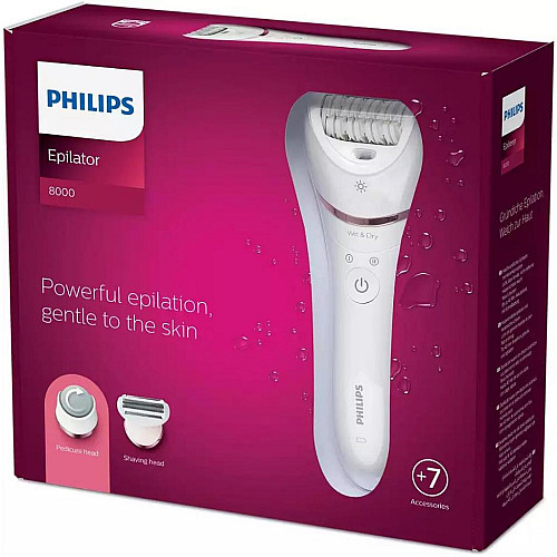 Епілятор PHILIPS Series 8000 BRE730/10 (BRE730/10)