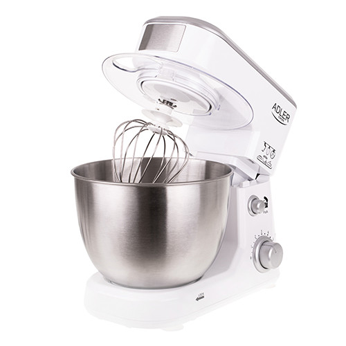 Миксер-тестомес планетарный Adler AD 4216 1000W Белый