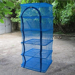 Сетка для сушки рыбы, грибов, овощей, фруктов 5 ярусов Stenson “U” SF23638 50х50х75 см