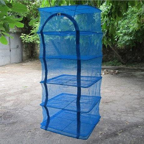 Сетка для сушки рыбы, грибов, овощей, фруктов 5 ярусов Stenson “U” SF23638 50х50х75 см