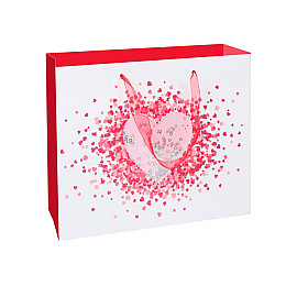 Подарковий пакет PPW PAPER Lesko ZD010-2 Love Big