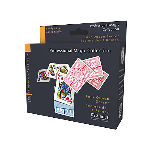 Фокус OID Magic Тайна четырех королев с DVD диском (518)