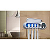 Диспенсер для зубних щіток ультрафіолетовий стерилізатор WHITE SMILE UV Toothbrush sterilizer UV-044 Білий
