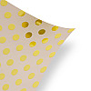 Бумага упаковочная PPW PAPER Lesko PZ001 Розовый Золотой Горох 50*70 см