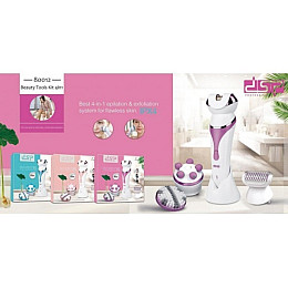 Женский эпилятор массажер многофункциональный на аккумуляторе Dsp 80012 4 в 1