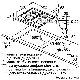 Варочна поверхня Bosch PGP6B2O92R Білий