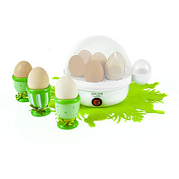 Електричний яйцеварка на 7 яєць Adler AD-4459 360W Білий