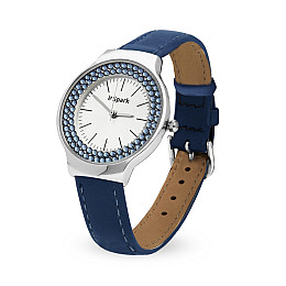 Женские часы Spark Mercury со Swarovski Синий Белый (ZNS35NDB)