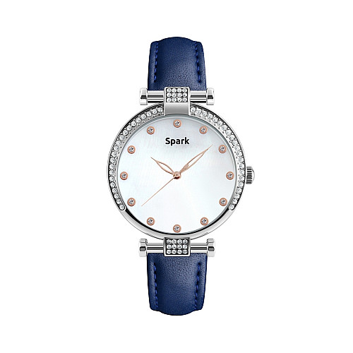 Женские часы Spark Rivoli со Swarovski Синий Белый (Z9145BLU)