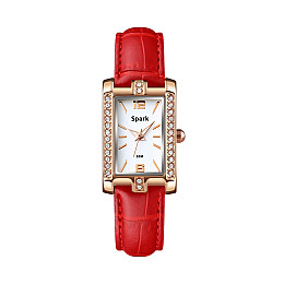 Жіночі годинники Spark Vendome зі Swarovski Червоний Білий (Z1690RE)