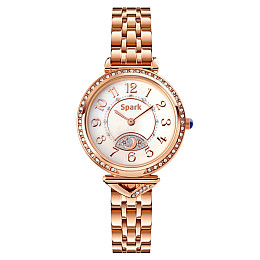 Женские часы Spark Opera со Swarovski Белый (Z1658RG)