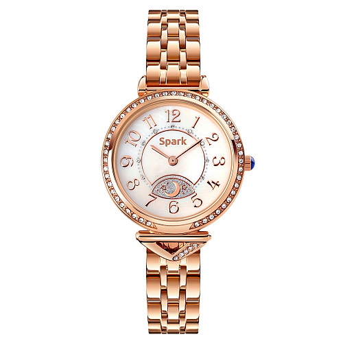 Женские часы Spark Opera со Swarovski Белый (Z1658RG)