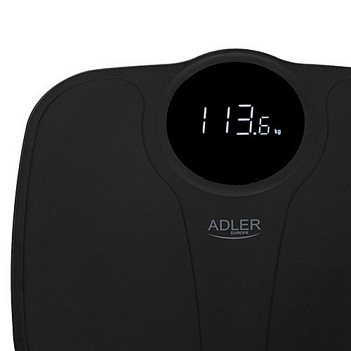 Напольные весы электронные Adler AD 8172b до 180 кг черные